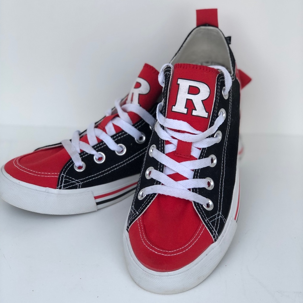 SKICKS Rutgers Scarlet Knights Canvas Sneakers